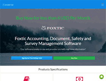 Tablet Screenshot of foxtic.com